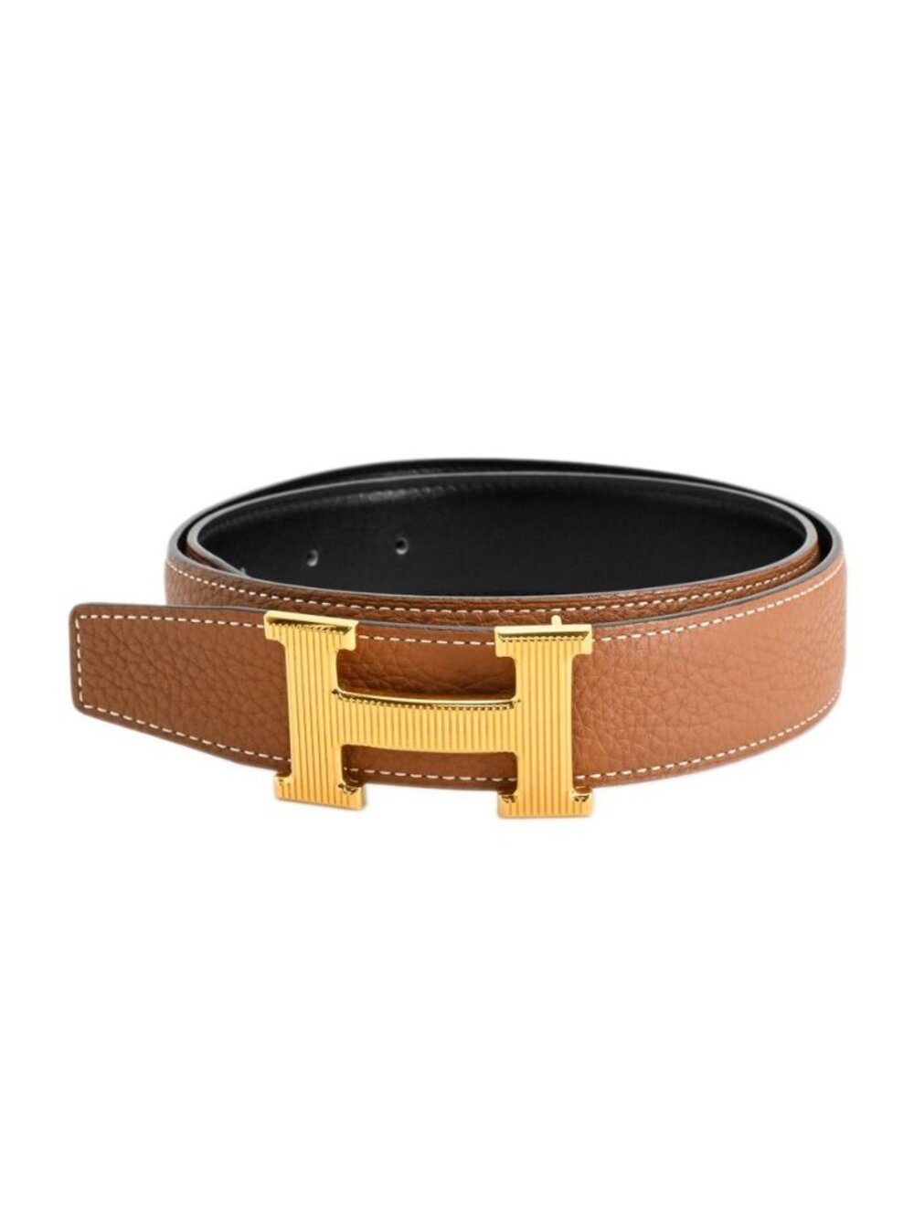 Hermes Belt Strie Gold